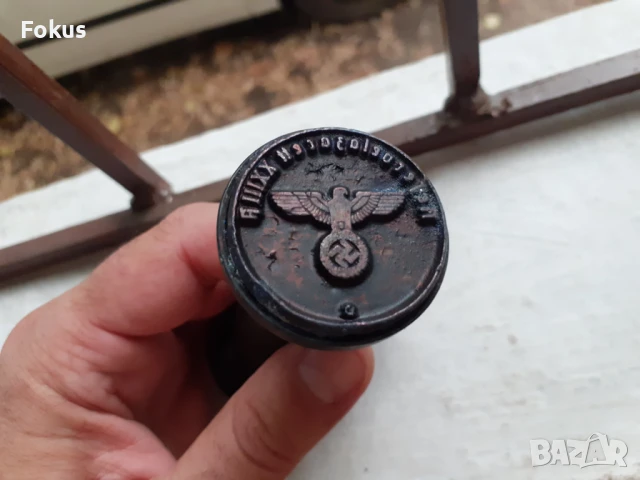 Стар немски печат Райх, снимка 2 - Антикварни и старинни предмети - 50941464