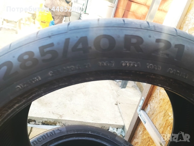 Продавам 4 гуми Континентален размер 285/40/21, снимка 7 - Гуми и джанти - 54149884