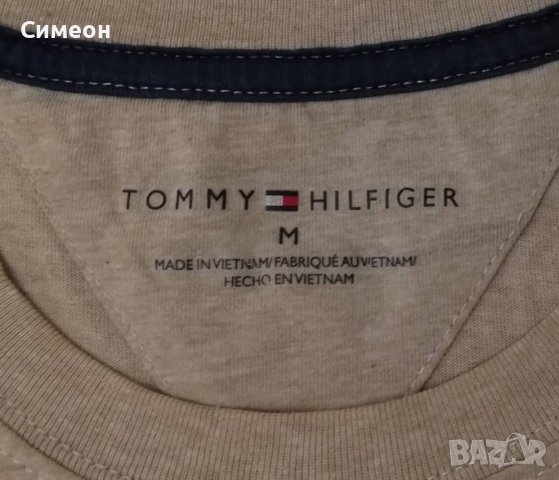 Tommy Hilfiger оригинална тениска M памучна фланелка, снимка 4 - Тениски - 37924673