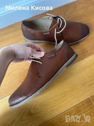 Нови мъжки кожени обувки 42, снимка 3 - Ежедневни обувки - 52908403
