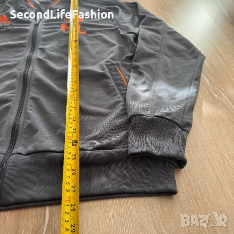 Тренировъчно яке Adidas FC Copenhagen 2017/18 размер L футболен топ , снимка 4 - Якета - 52165206