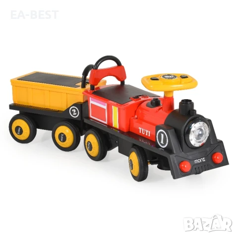 🚂✨ Акумулаторен детски влак Tuti – влакче на мечтите! ✨🚂, снимка 2 - Детски велосипеди, триколки и коли - 50904044