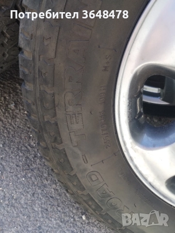 Джанти 6х139.7 с гуми 235/70r16, снимка 3 - Гуми и джанти - 52061034