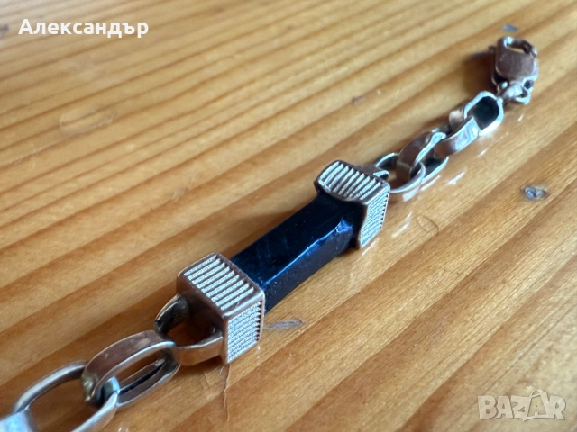 Мъжка златна гривна 14к 10.11 гр., снимка 6 - Гривни - 51704956