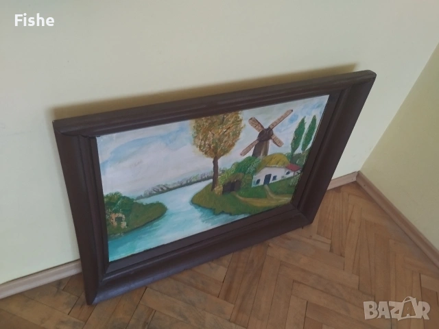 Продавам стара холандска картина, снимка 6 - Антикварни и старинни предмети - 54325416