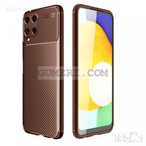 Samsung Galaxy A22 4G Противоударен Силиконов Гръб - Карбон, снимка 7 - Калъфи, кейсове - 33937206