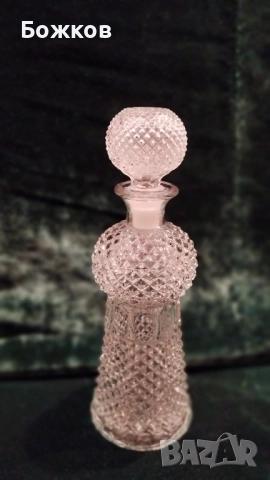 кристална гарафа, снимка 2 - Антикварни и старинни предмети - 52547298
