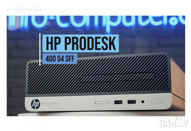 HP ProDesk 400 G4 SFF/Core i5-6500 3.60GHz/256GB SSD/8GB RAM перфектен компютър 