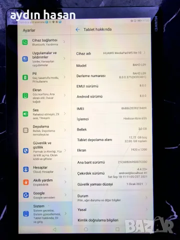 HUAWEI MediaPad M5 lite 10, снимка 2 - Таблети - 56507233