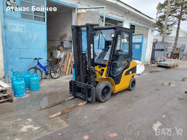 газокар CATERPILLAR 2500 кг. 2016 г. гаранция 12 месеца моточасове 6642 , снимка 3 - Индустриална техника - 35132736