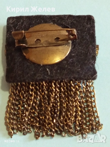 Старинна етнографски стил месингова брошка украшение за носия колекция 29213, снимка 8 - Други - 52570044