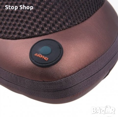 МАСАЖНА ВЪЗГЛАВНИЦА МАСАЖОР, МАГНИТНА 4 ТОЧКОВА , снимка 5 - Масажори - 37957612