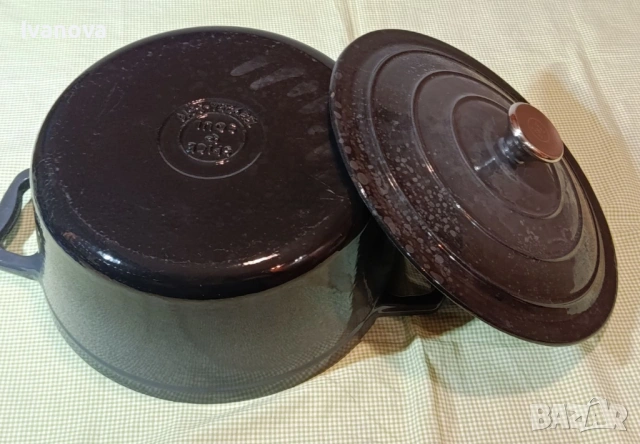 Тенджера чугунена, снимка 4 - Съдове за готвене - 54116999