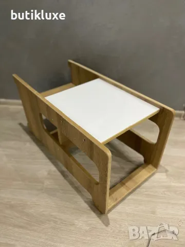 Обучителна кула Монтесори 3в1, снимка 14 - Мебели за детската стая - 47986409