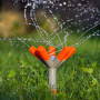 4573 Градинска пръскачка тип въртящ се поливник, снимка 2