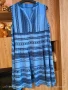 Синя рокля без ръкави , снимка 5