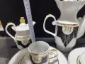 руски порцелан залатой пегас чайник заханица латиера чаши за кафе , снимка 15