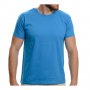 Нова мъжка изчистена тениска в син цвят, снимка 1 - Тениски - 37670455