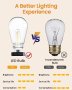 Нов комплект LED Крушки 6 броя Luxvista S14 Топло Бяло 2700K за Гирлянди, снимка 4