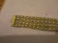 Vintage traditional Anatolian Gilded Bracelet -възрожд.гривна ,куюмджийски накит позлатена , снимка 7