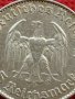 Сребърна монета 5 райхсмарки 1934г. с СХВАСТИКА Първа годишнина нацистки режим 39642, снимка 4