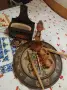 Стари-нови старинки, здрави,покривки,дървена рисувана чиния,лъжица,вретено,солница,кутия рисувана кр, снимка 8
