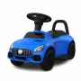 Детска кола за бутане с родителски контрол 2 в 1 – Светлини, звуци и педал за газ, синя, снимка 7