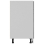 Долен шкаф с чекмеджета, бетонно сив, 80x46x81,5 см, ПДЧ  , снимка 4