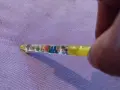 Химикалка Виена винтидж плавщи -Дубай и мъниста, снимка 2