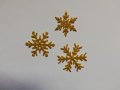 Елемент от гумена хартия EVA снежинки скрапбук декорация 3 бр , снимка 1 - Други - 38390698