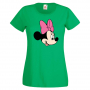 Дамска тениска Set for Couples Minnie 1 Подарък,Изненада,Рожден ден,, снимка 2