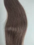 100% естествена коса за удължаване/екстеншъни - кестеняво/светло кафяво, снимка 1