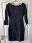 Нова черна елегантна официална парти коктейлна рокля Calvin Klein , снимка 9