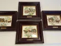 картина върху медна плака "Четири сезона" четириптих 1/3, снимка 1