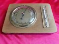 Стенен Стар  БАРОМЕТЪР с Термометър, снимка 1
