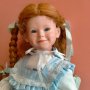 Порцеланова кукла Elke Hutchens 1988 43 см, снимка 1 - Колекции - 37574499