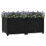 vidaXL Повдигната леха 80x40x38 см, полипропилен, снимка 2