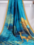 Дамски красив сатенен шал 1.80х0.90см Различни дизайни