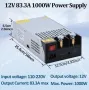 DC 12V 1000W Захранване SMPS 110V/220V AC към 12V DC Макс. 83.4A 1000W Преобразувател, снимка 7