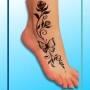 Ръчно рисувани временни татуировки с къна, снимка 6