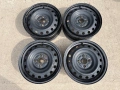 4 броя железни джанти за Toyota Yaris 15, снимка 3