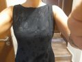 Дълга ,черна , стилна дамска рокля, снимка 1 - Рокли - 38002257