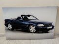Светеща картина с LED осветление - Mercedes sl600 AMG V12 , снимка 1