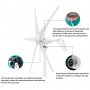 НОВ ветрогенератор 12v 800w 6 витла вятърна турбина перка зелена енерг , снимка 7