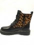Дамски боти в тигрово и черно/ПРОМОЦИЯ, снимка 2