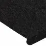 vidaXL Самозалепващи стелки за стълби, 15 бр, 65x24,5x3,5 см, черни, снимка 7