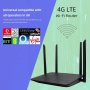 TSNET Отключен 4G LTE рутер със слот за SIM карта - Plug N Play, снимка 2