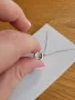 Сребърно колие с висулка, снимка 4
