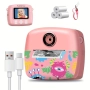Фотоапарат за моментни снимки Камера мини Принтер с карта памет и хартия Подаръчен комплект, снимка 2