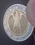 2 евро 2002 г. - Германия, със знак "F", снимка 5